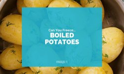Можно ли заморозить отварной картофель?